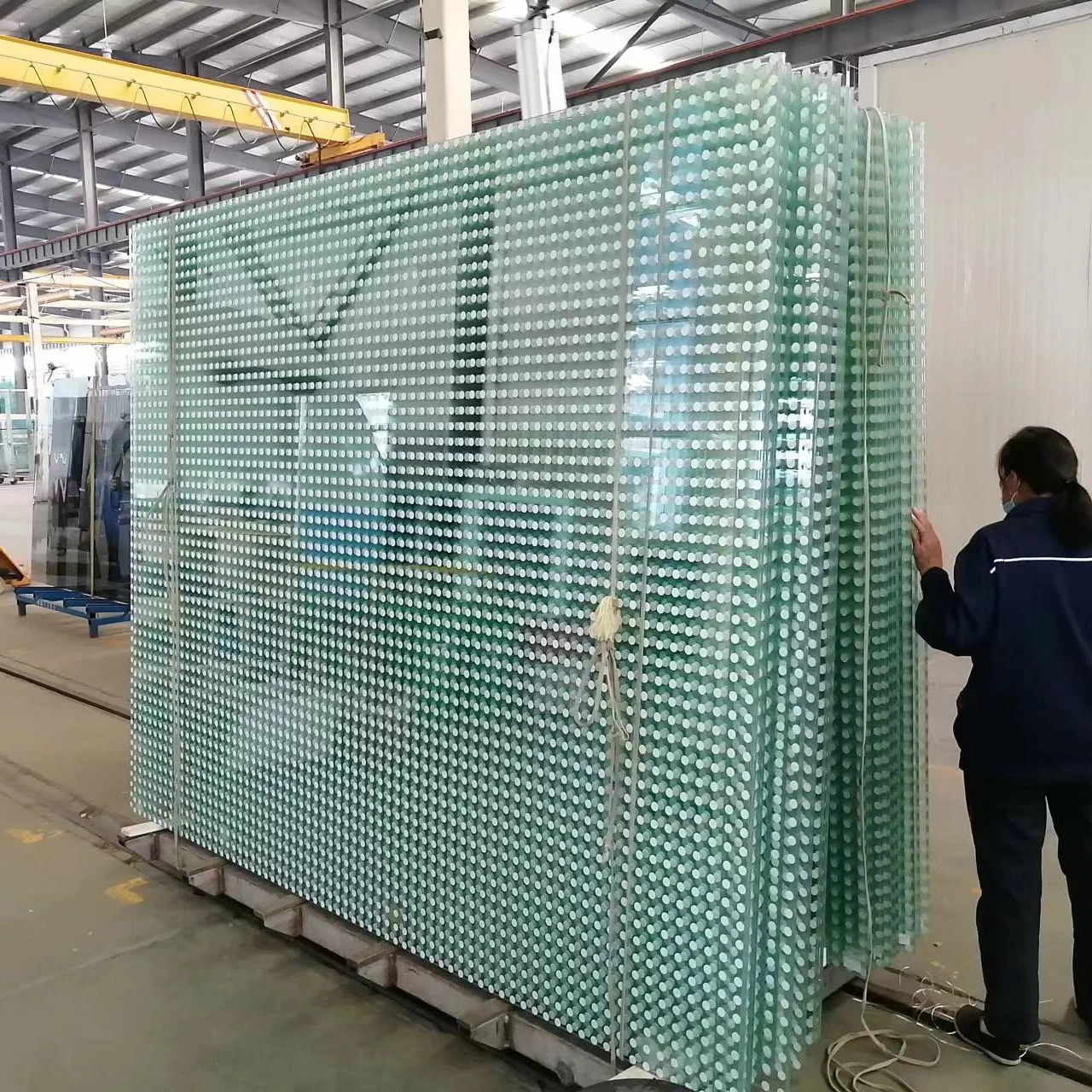 6.38mm To 40.28mm Clear Toughened Flat Curved Custom Pvb Sgp Tempered Laminated Glass