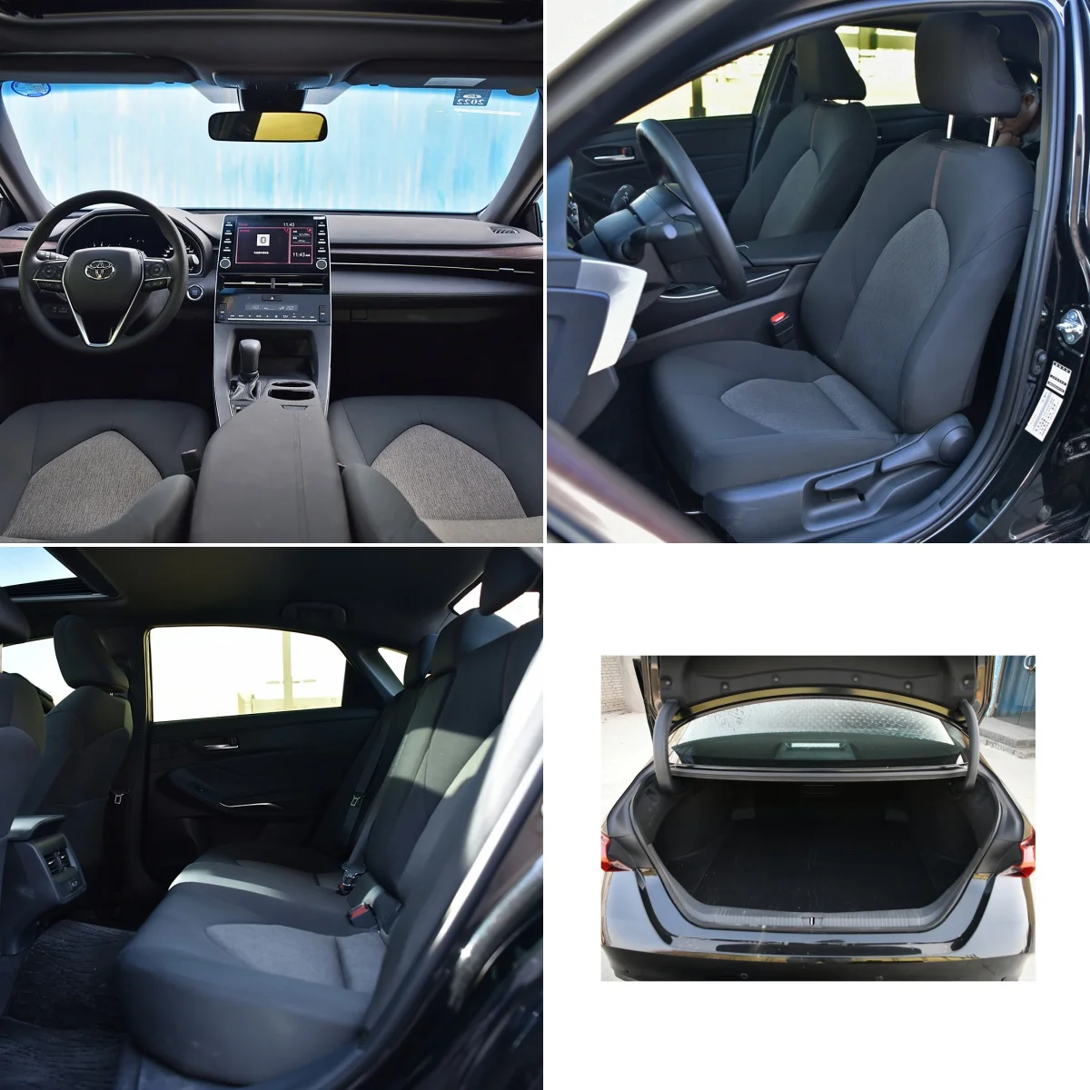 Toyota Avalon used gasoline sedan 2019 Jinqu(Basic) Edition Low price120000 to 250000km driven range Second-hand fuel vehicle
