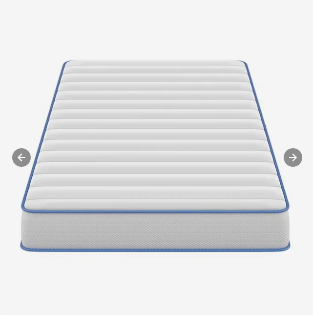 HOT selling  6-in Firm Twin Hybrid Memory Foam/Coil Blend Mattress in a Box