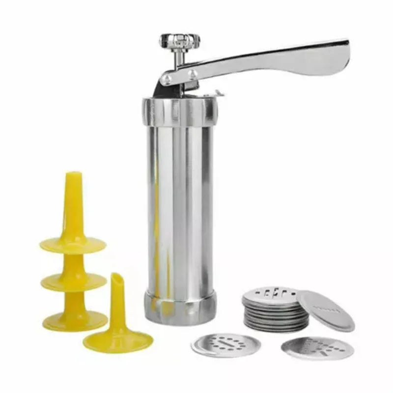 Cake Cutter Decorating Set Cookie Press Pump Biscuit Maker Baking Machine