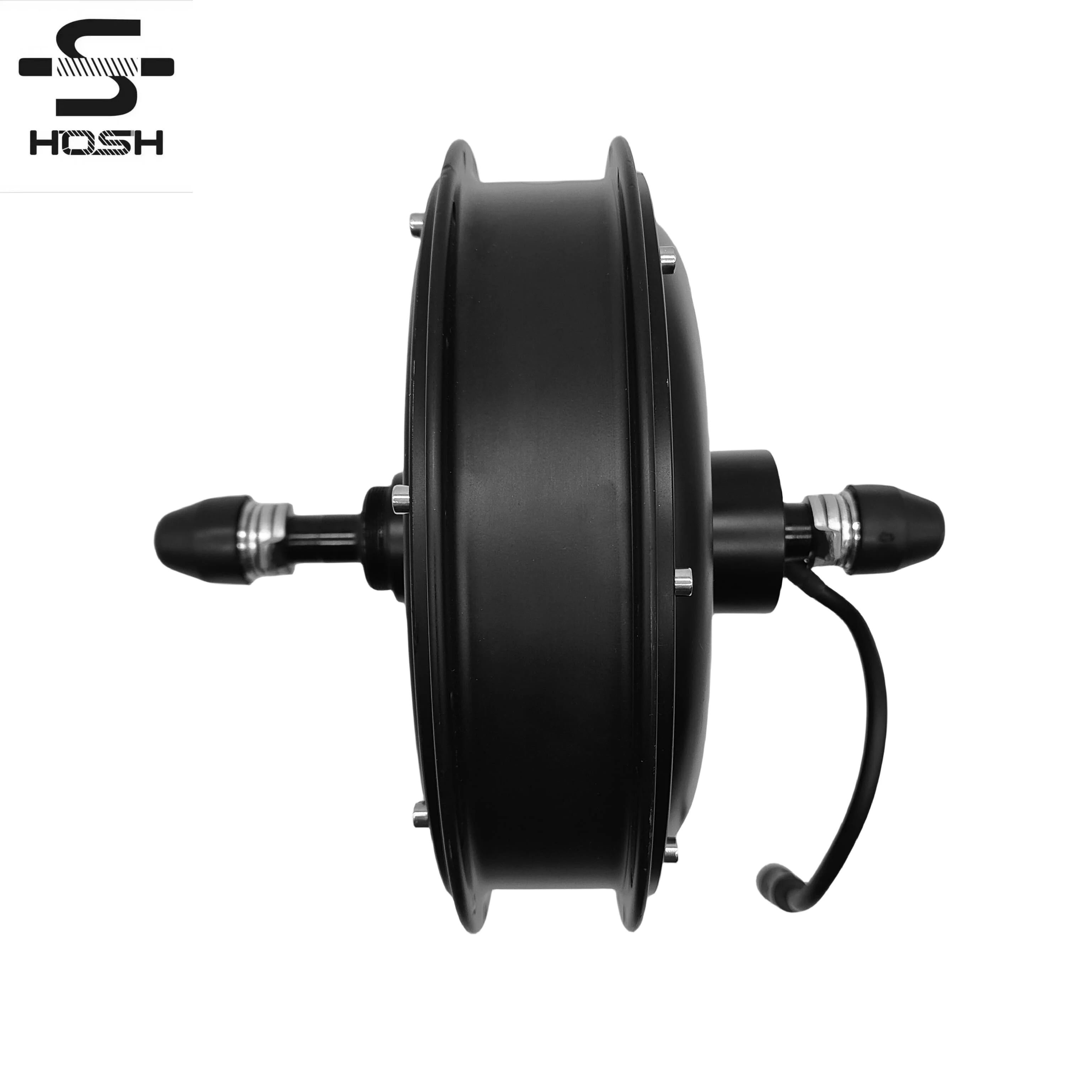 HOSH DDR-3K Brushless Gear Hub Rear Motor 48V 60V 70V 1500W Electric Bicycle Black Double Brushless Motor for E Bike with Chain