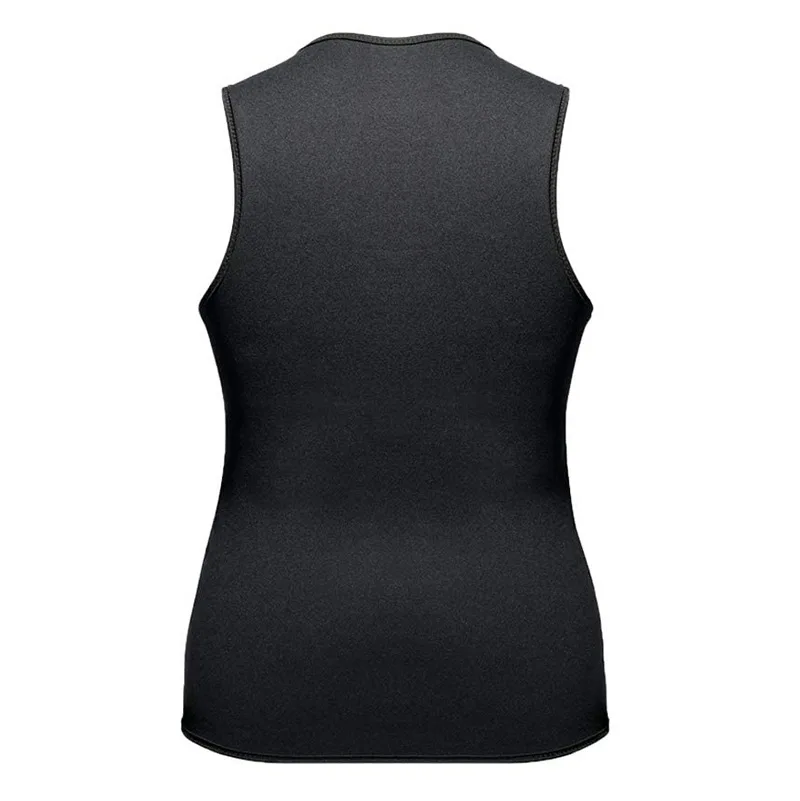 Custom High Quality Stylish Plus Size Neoprene Shaper Weight Loss Sweat Slim Sauna Suit Vest for Men Body Workout