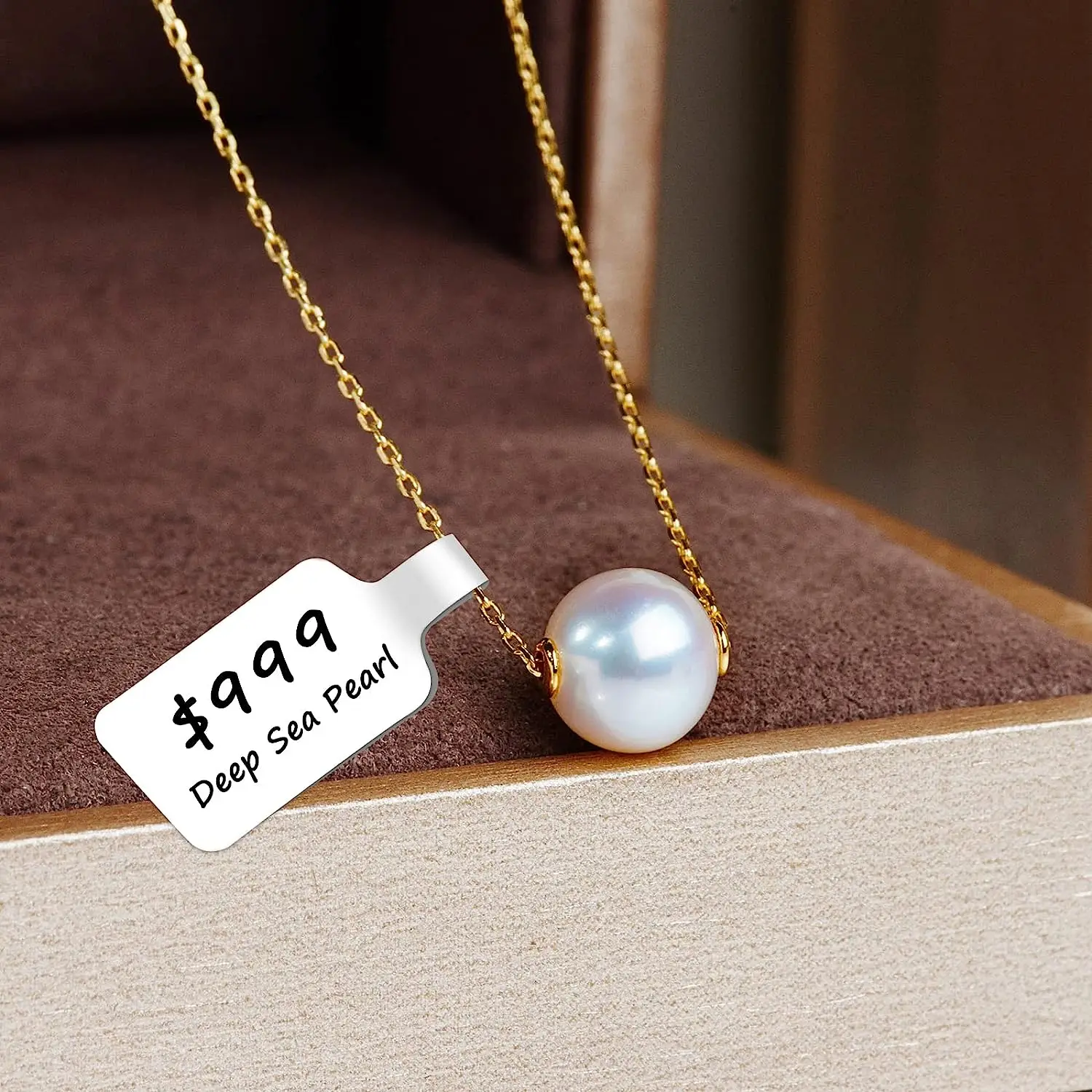 Blank Jewelry Price Tags Stickers White Jewelry Price Label Self Adhesive Short Dumbbell Barbell Label for Necklace Earring