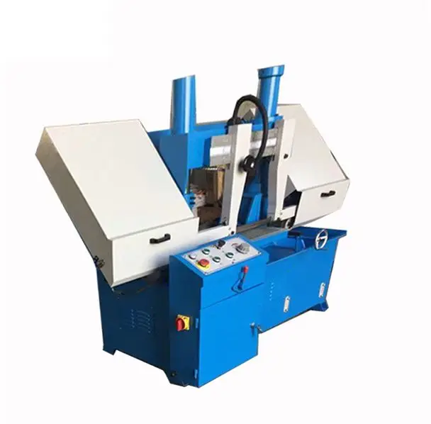 Sawing machine manufacturer supplies GB4220 full-automatic CNC sawing machine with automatic feeding and no manual operation