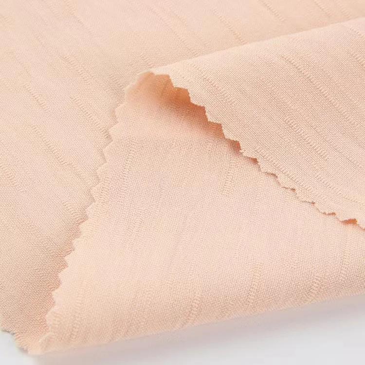 2023 CEY imitation bamboo hemp texture fabric 170g spring/summer dress shirt pajamas CEY  fabric abaya