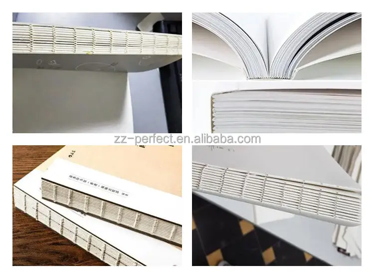 semi-automatic programmable thread  book binding sewing machine for books