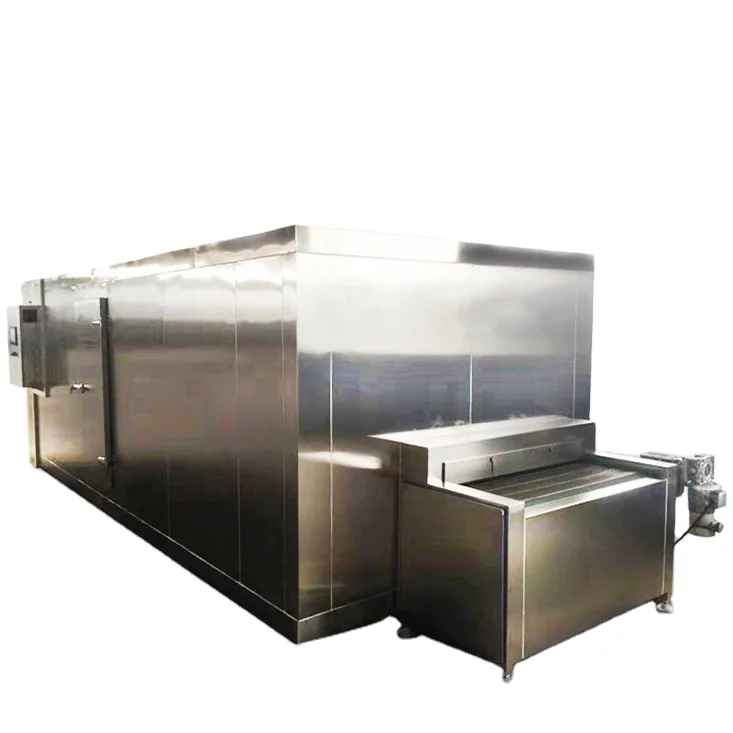 China Foshan freon fast cryogenic blast box Quick Freezing Machine tunnel Iqf Freezer For Fruits