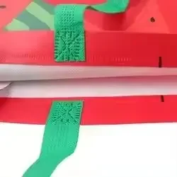 Custom Printed Biodegradable Reusable Foldable  Eco Friendly Non Woven Shopping Bag