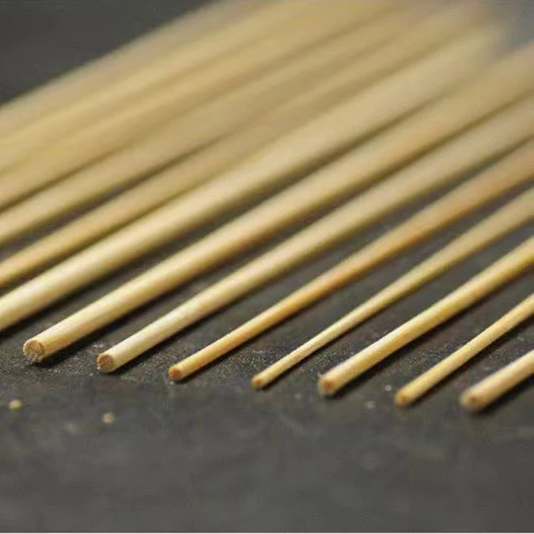 Cheap Bulk Bamboo Solid 1.3 mm Unscented Split Sticks Fragrant Core Stick for DIY Making Buddhism Incense Agarbatti