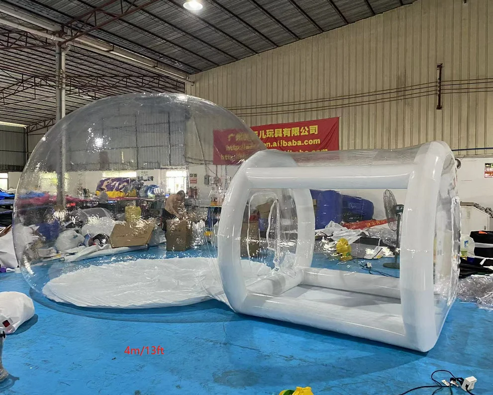 New Style PVC Clear Eco Dome Camping Inflatable transparent bubble tent house for party
