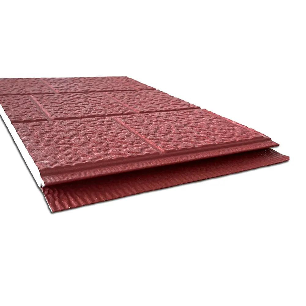 Modern design PU sandwich panel for exterior insulation outdoor metal decorative panel for home warehouse insulated