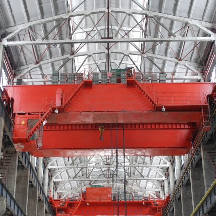 Easy Handling double beam electric bridge crane 10t with hooks