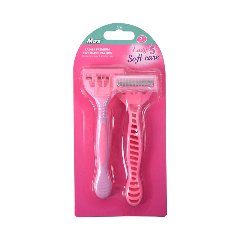 
Private label five blade system razor 5 blade replacement razor blades 