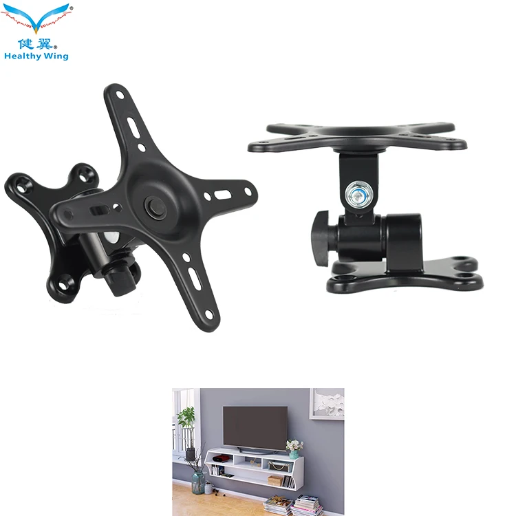 LCD stand Hot Selling Multifunctional Tilt Bracket Mounts Adjustable 75*75/100*100mm Tv Bracket Wall Mount