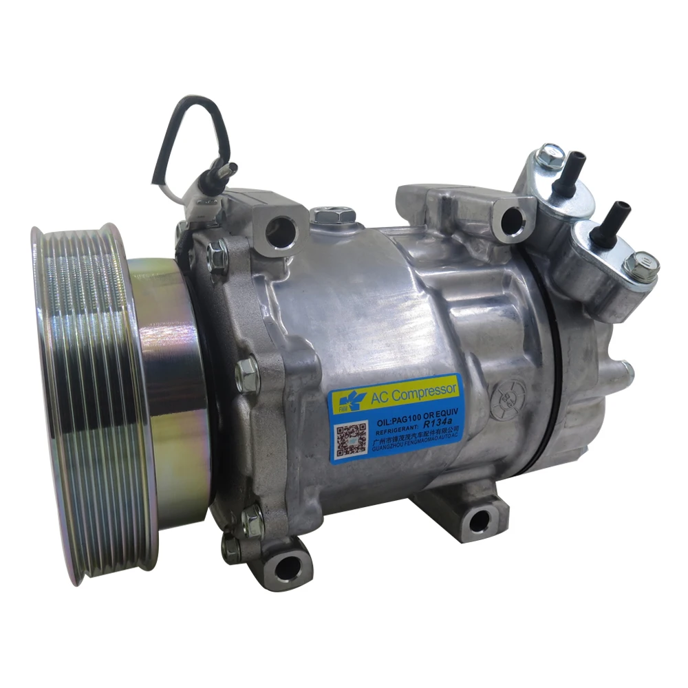7V16 A/C Compressor For RENAULT DACIA LOGAN DUSTER 926000097R 926008782R 926004435R 926006229R 7700106441 8200117767 820080260