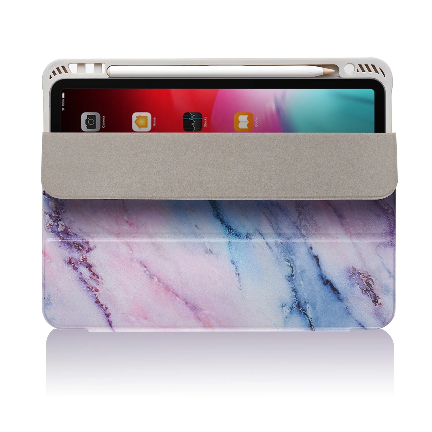 Customized case for ipad pro 11(2020) with built-in right Pencil Holder