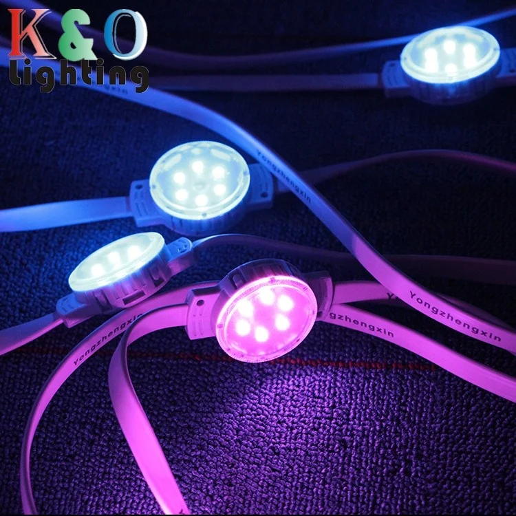 Outdoor facade lighting led dot lighting ip68 rgb led pixel module point light