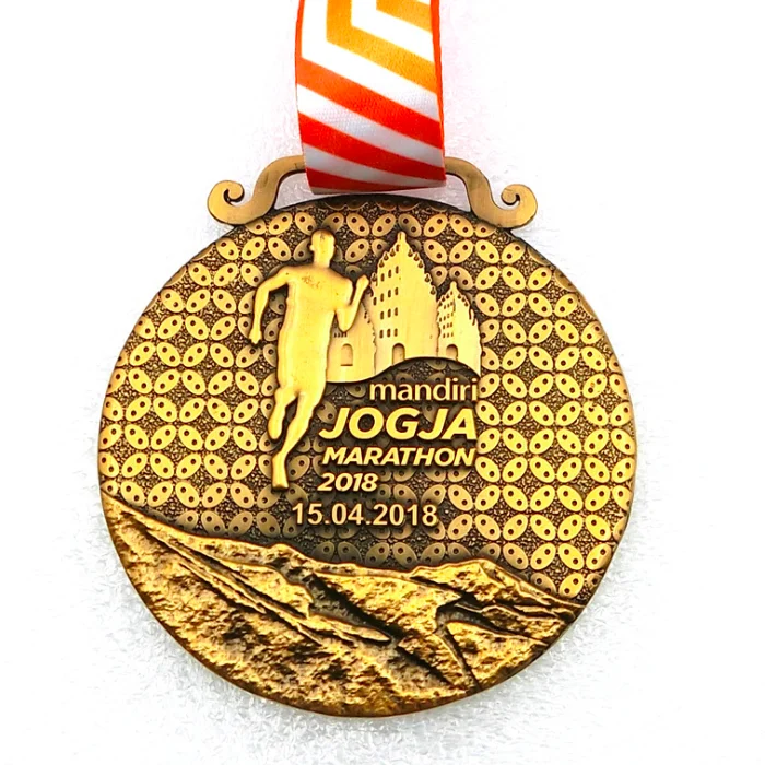 Wholesale China Factory Medal Awards Custom 3D Sports Medal Medallion Award For Marathon