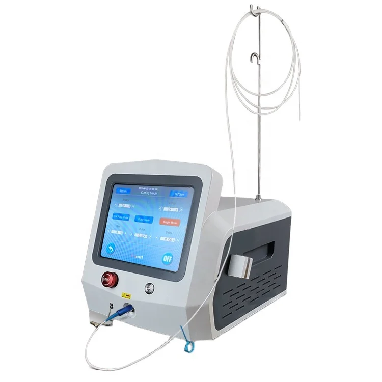 2023 factory price fiber laser 1470nm 980nm proctology equipment for hemorrhoids anal fistula removal