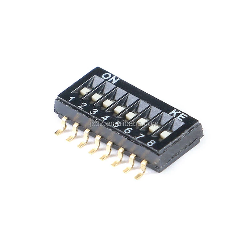 1.27MM SMD DIP Switch 2P/3P/4P/5P/6P/8P/10P DIP/Address Black New High Quality