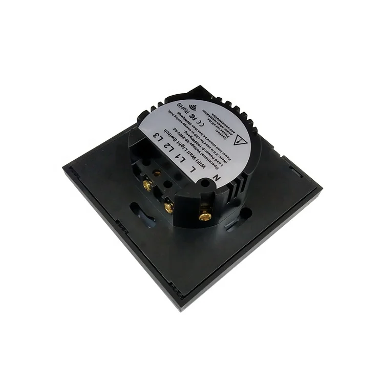 Tuya Wifi 86 Smart Light Dimmer Switch Wall Touch Panel Wireless  Automotive Relay Control Receiver Free Tuya APP Android / IOS