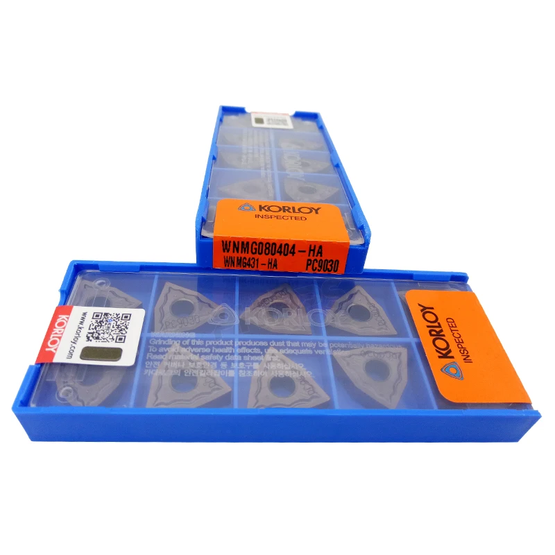 100% Оригинальный WNMG080408-HS WNMG080404-HA WNMG080408-HA korloys PC9030 H01 высококачественный токарный станок с ЧПУ
