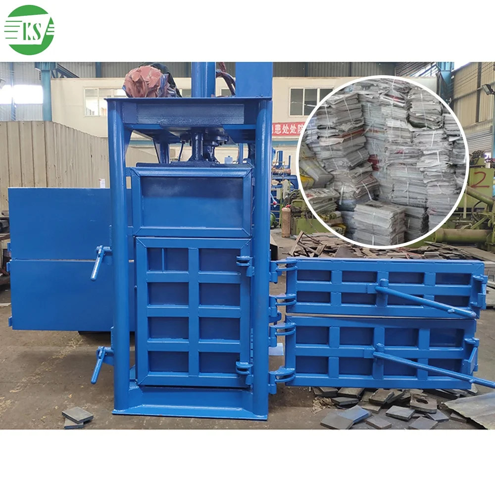 YJ-30 hydraulic waste carton box press baler machine