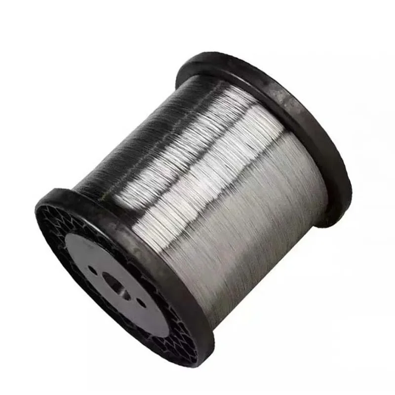 China Factory High Quality AISI Stainless Steel Wire SS 304 316 316L 410 SS Wire 0.1MM Manufacturing Scourer For Sale