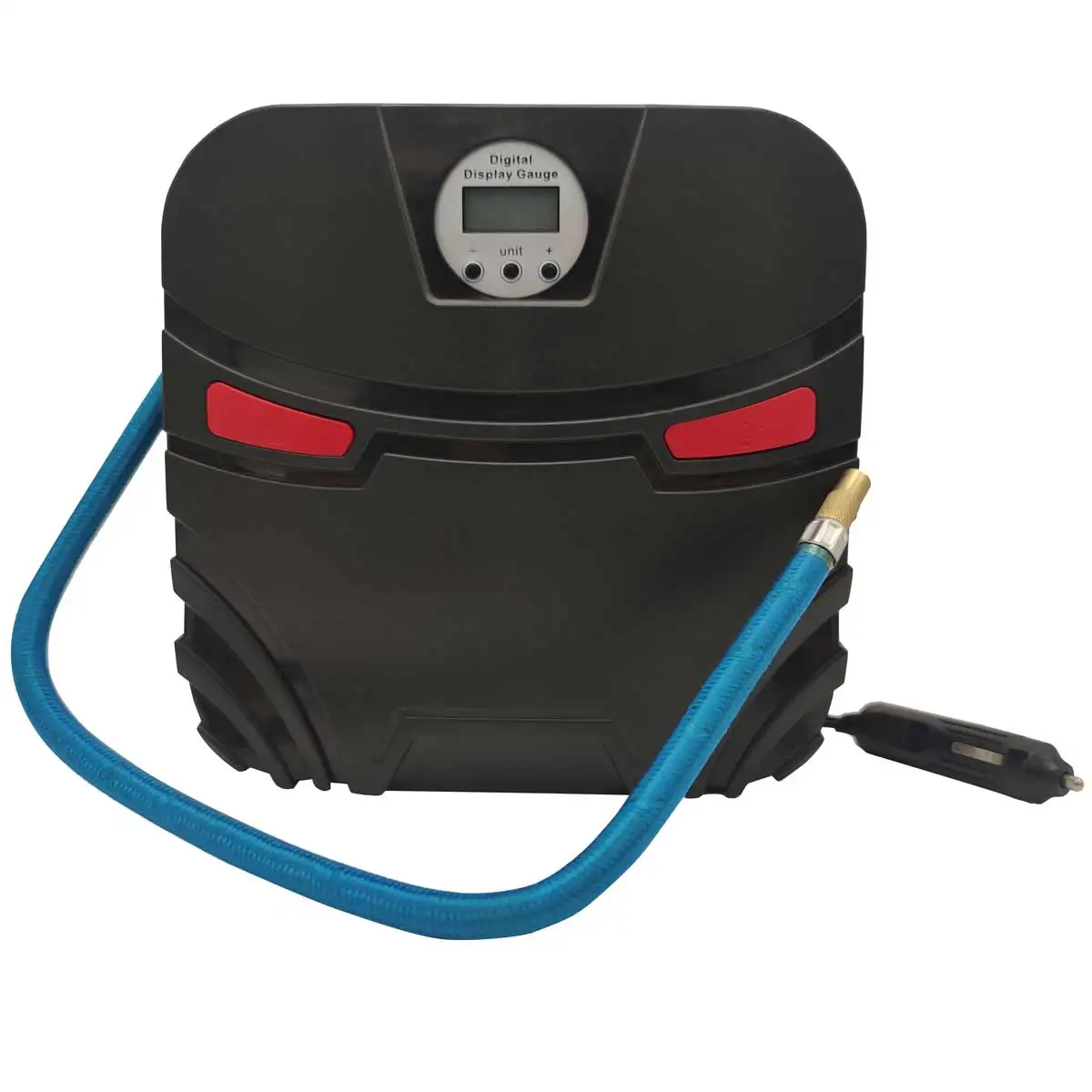 Vehicle tools hot sell car air compressor tyre inflator pump tire Inflators with digital gauge