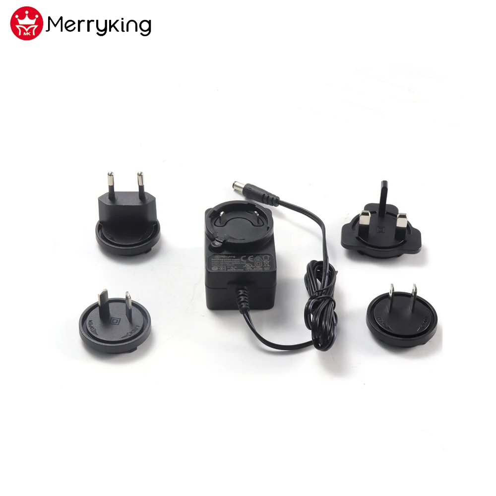 Адаптер питания переменного тока, 5 В, 6 в, 9 В, 12 В, 1 А, 1,5 А, 2 А с вилкой для ЕС, Великобритании, США, Австралии и сертификатом ce, ul, cul, saa, pse, kc