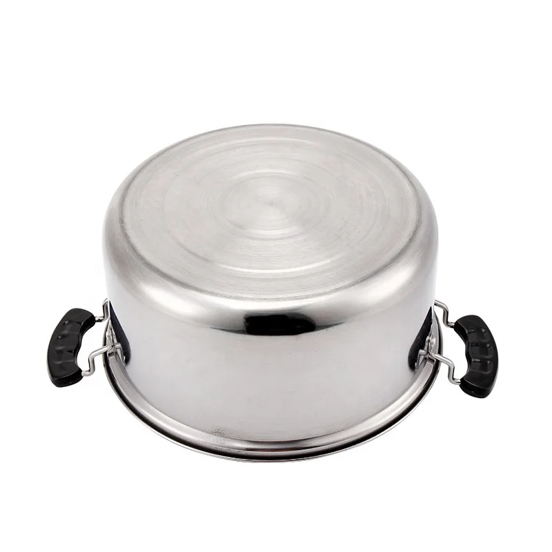 10pcs Kitchen Ware Soup Steamer Pot Set With Lid Stainless Steel Cooking Pot Set Cookware Sets
