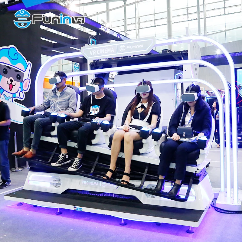 4d Motion Vr заводское кинокресло оборудование для кинотеатра продажа коммерческая Виртуальная реальность игры 4 места кинотеатр Ride