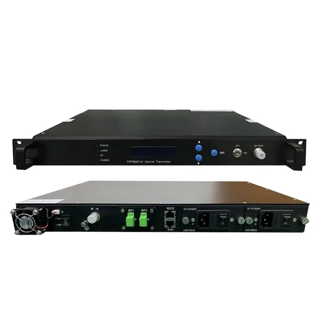 2G6 Directly Modulated 1550nm Optical CATV SAT TV Transmitter