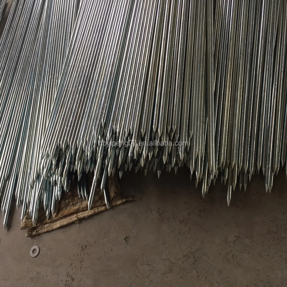 Наземный стержень/заземляющий стержень/горячеоцинкованный стальной заземляющий стержень для верхней передачи по оптовой