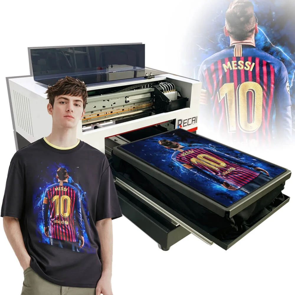 RECAI A3 Impresora DTG de SublimacionTextil Maquina de impresion
