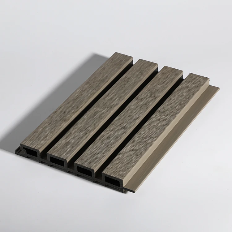 Rucca Luxury WPC Exterior Outdoor Decorative Wall Cladding Panel Design Coextrusion Panel Wooden Siding Board Building Material