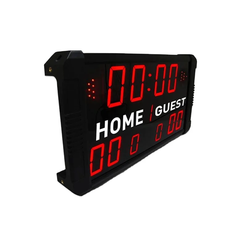 Ganxin Drop Shipping China Made 11 digits red color LED Display Molten Basketball Scoreboard