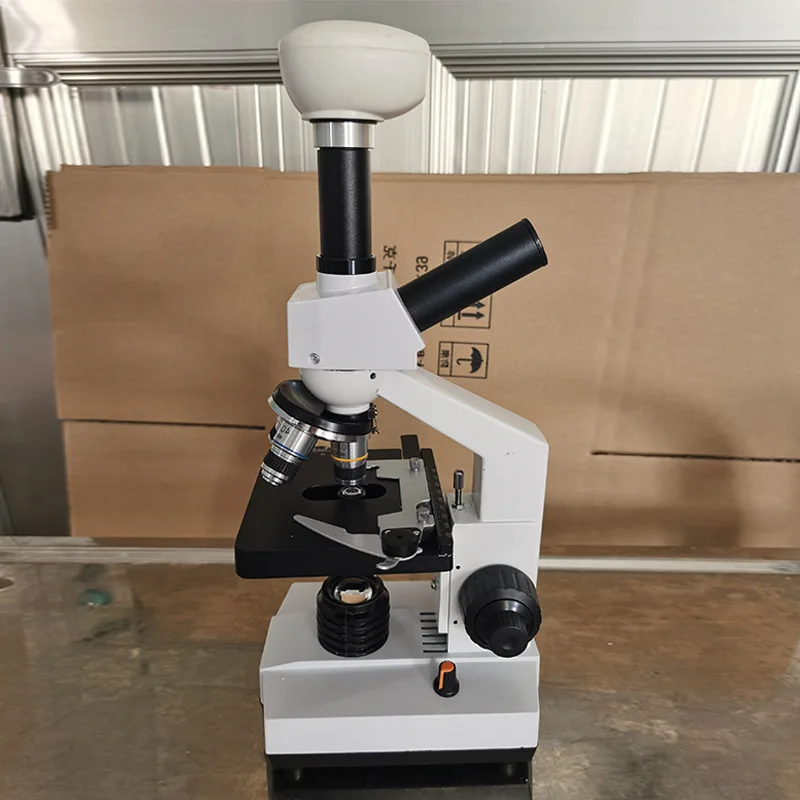 High Mesh Mesh Mechanical Microscope Price With LED Light For Micro Experimental Microorganism Research