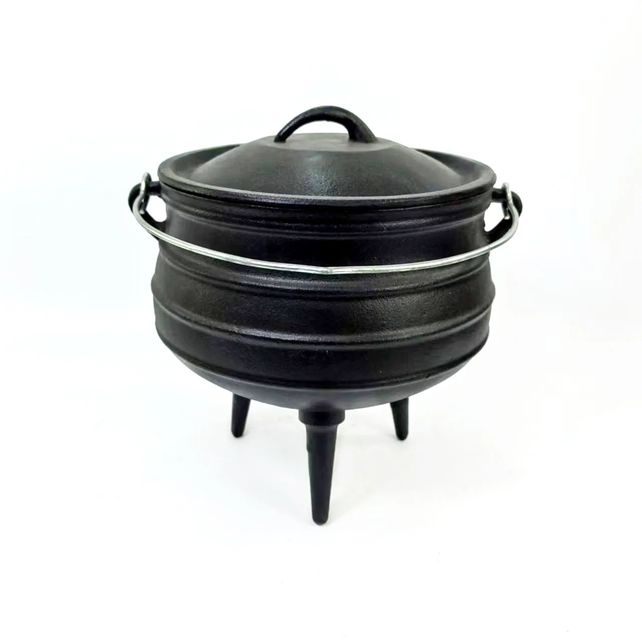 Traditional African Cheap Cookware Cast Iron 3 Legged Potjie Stew Pot Cauldron For Sale