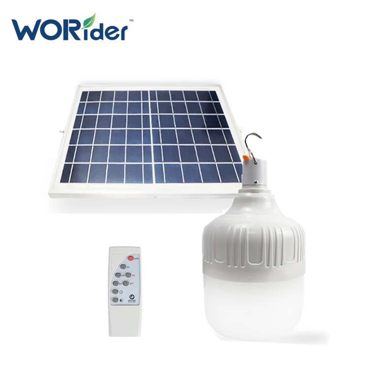 Super Bright Outdoor LED emergency bulbs12W e27 IP65 waterproof portable solar