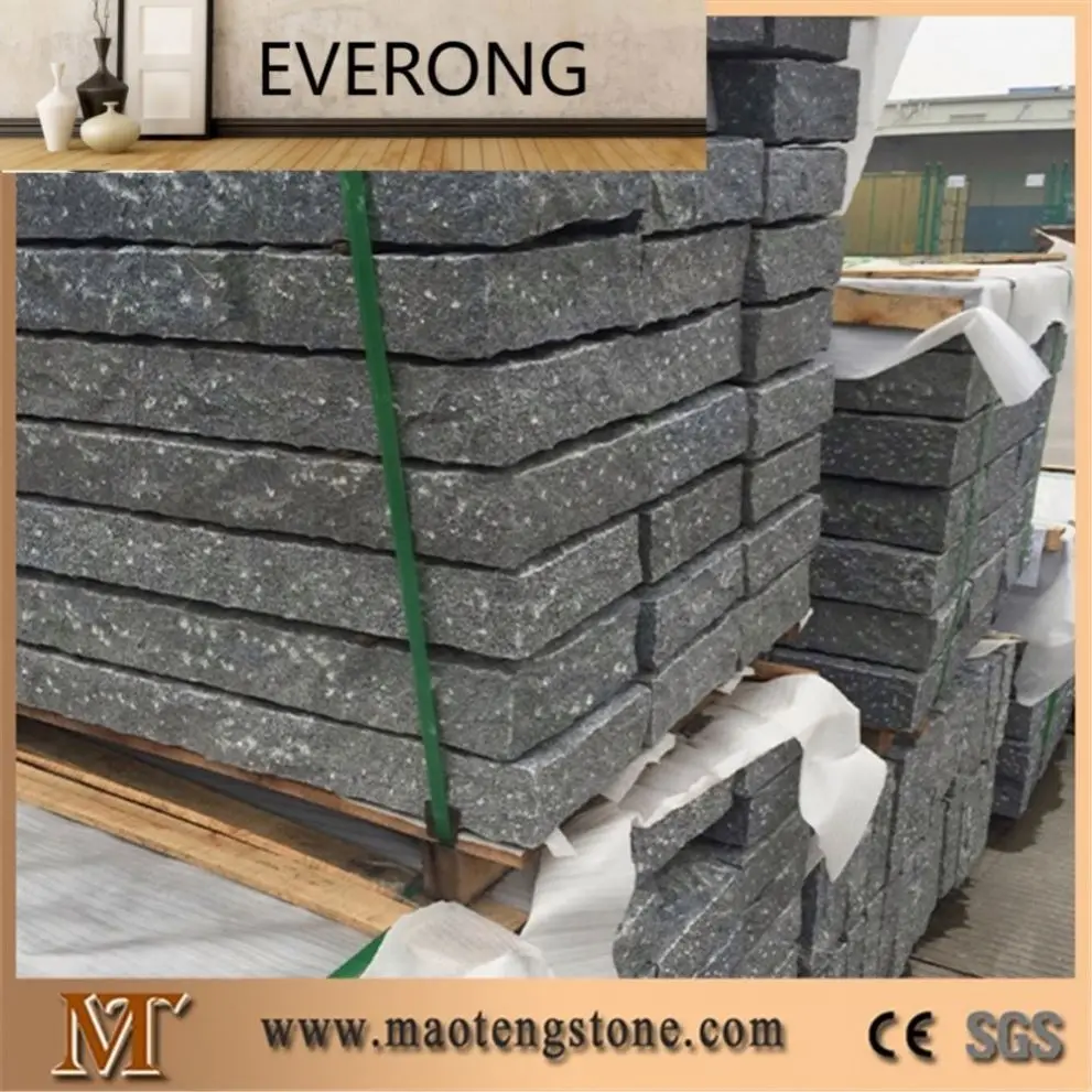 Popular Granite G654 Dark Grey Palisade Garden Stone Palisades 100x25x5cm