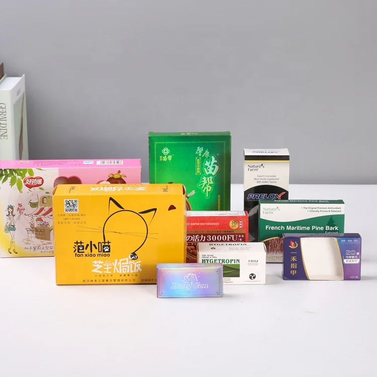 Custom logo printed food cheese cake brand pudding  packaging eco-friendly paper box