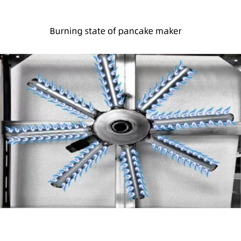 Commercial Kitchen Gas Baking Pan Multi-Function Pancake Machine for Custom Frying