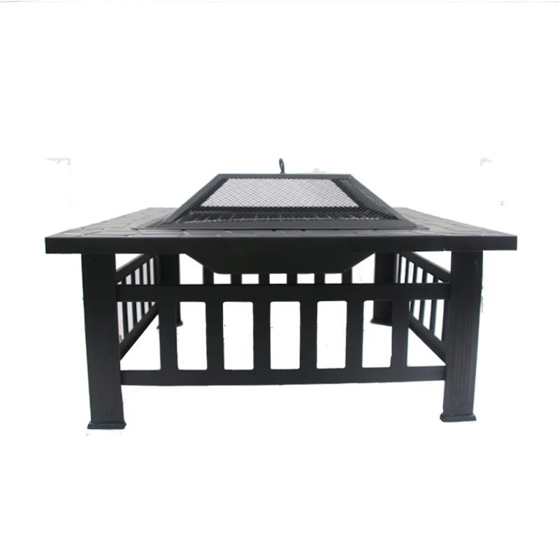 NO. 8866 Outdoor Steel Fire pit Table wood burning fogon brasero for camping