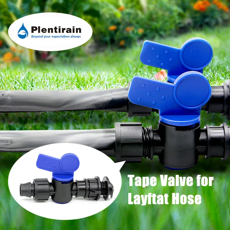 Economical style Drip Tape Valve for PE Lay Flat Hose or PE oval hose
