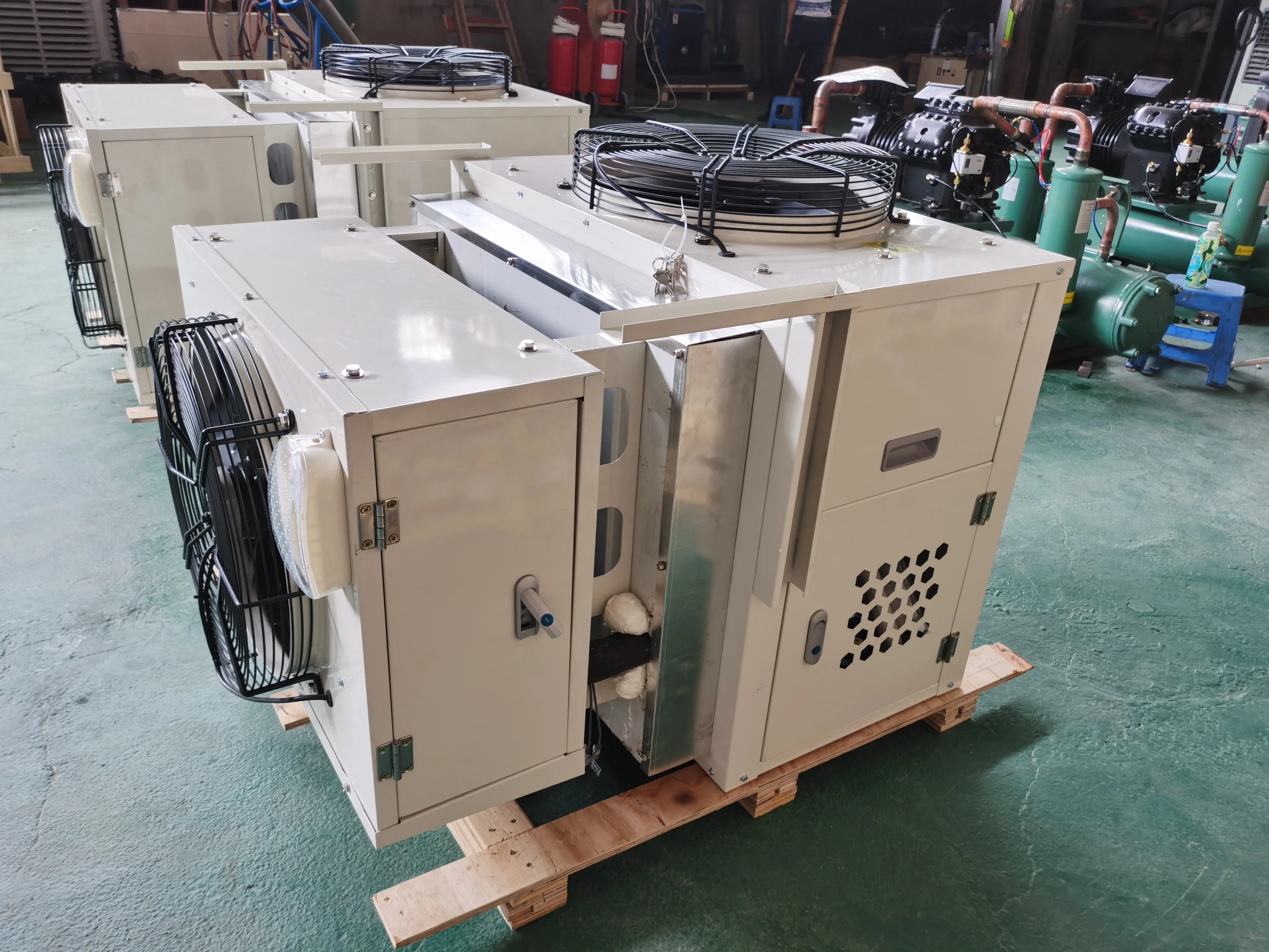 Factory Wholesale Condensing  Unit  Low Noise Small  Refrigeration Monoblock Unit With Scroll Compressor Unit