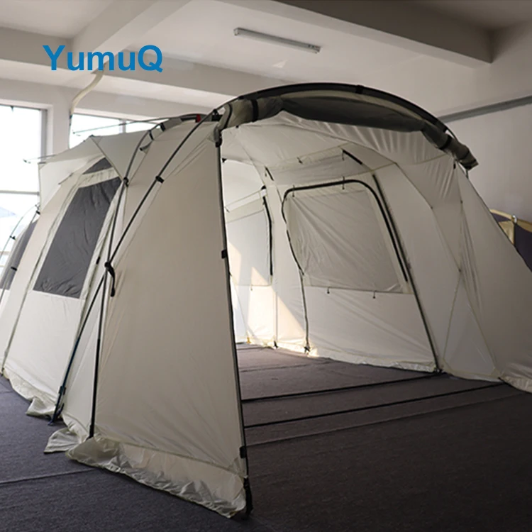 YumuQ Family Size 4 Season 3-4 Person Folding Quick Set Up Net Outdoor Waterproof Luxury Big Prime Camping Tent
