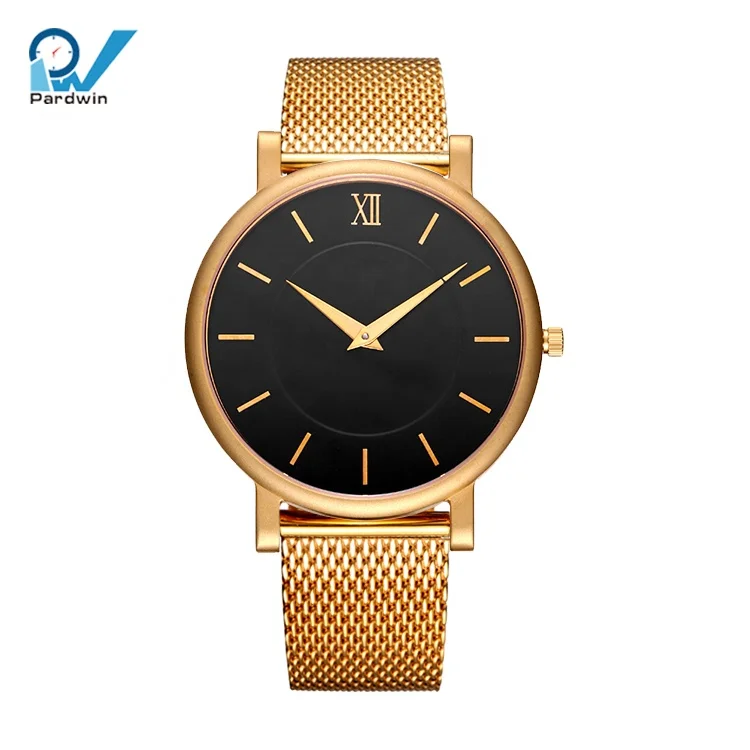 Novelty Top Brand classic men Hand Quartz Watch With Leather Strap