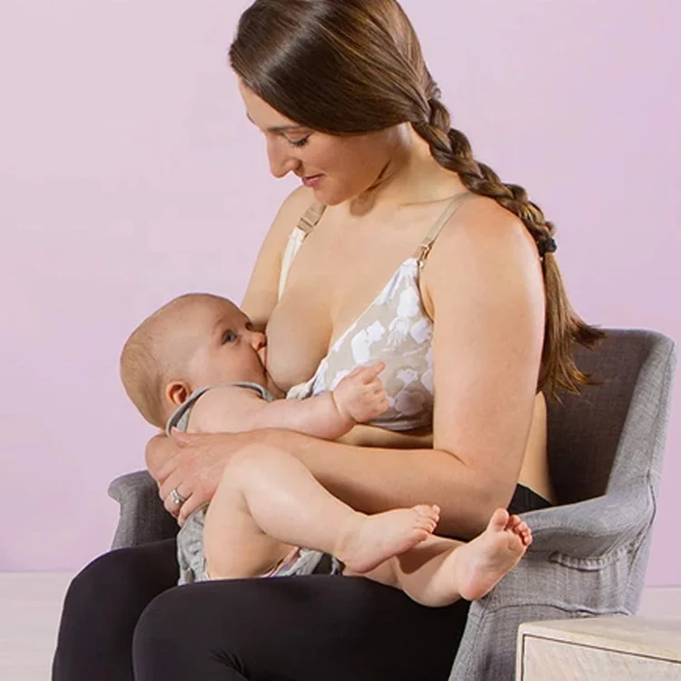 Eco Friendly Fabric Ladies Active Wear Tops Fitness Workout Bras with Digital Print Recycle Women Nursing Sports Underwear