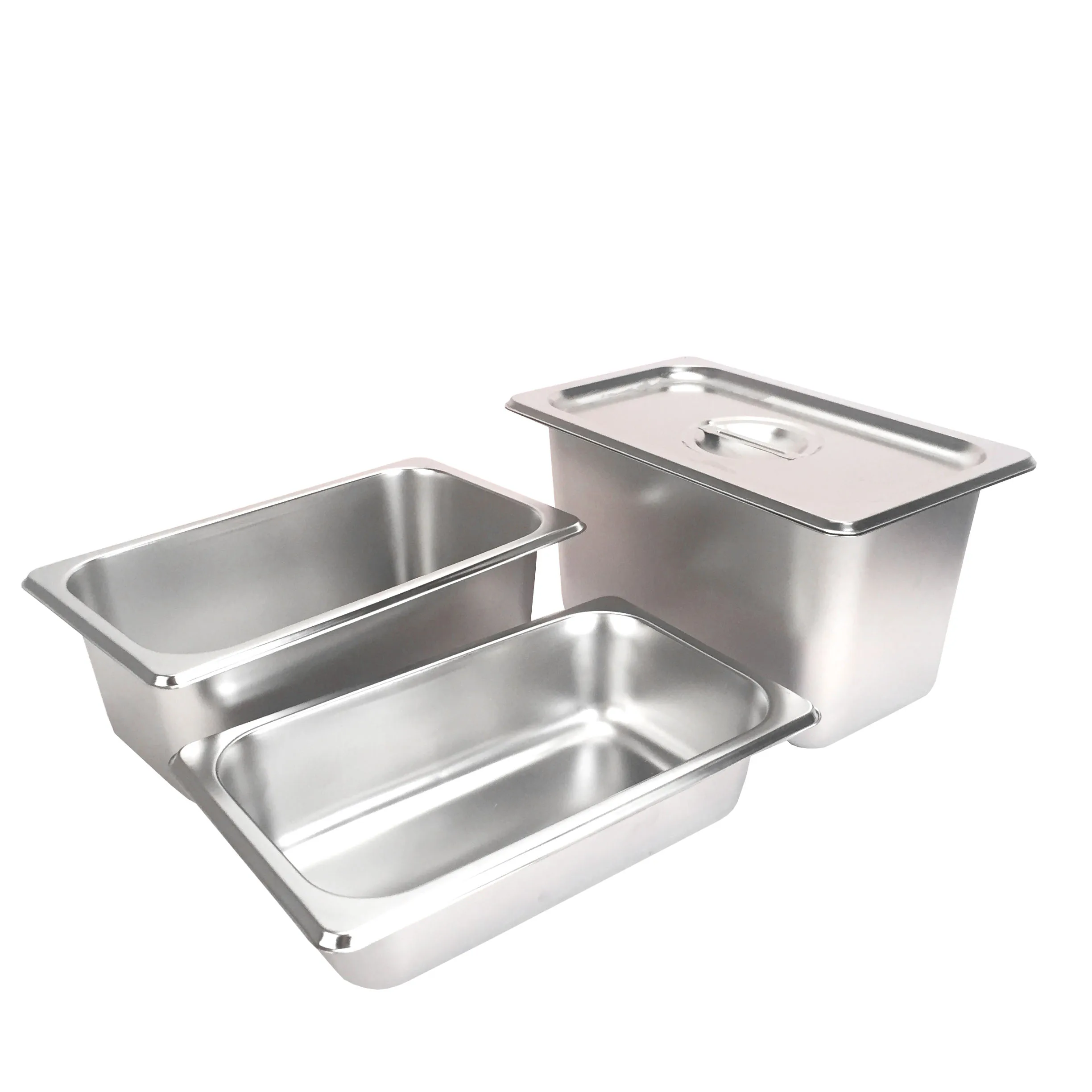 2022 Amazon hotel buffet equipment 1/4 size stainless steel food gn pan gastronorm containers